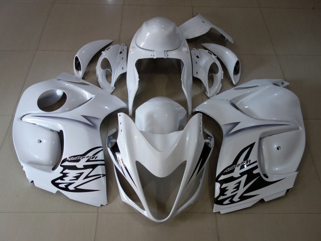 Weiß 2008-2020 Suzuki GSXR 1300 Motorrad Verkleidungen Weiß 2008-2020 Suzuki GSXR 1300 Motorrad Verkleidungen