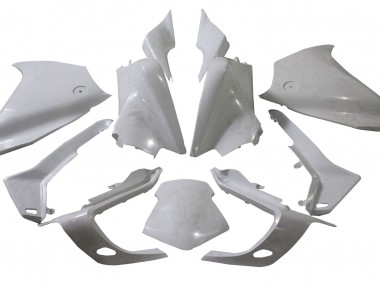 Weiß 2010-2013 Honda VFR1200 Motorrad Verkleidungen