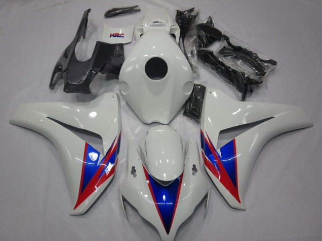Weiß Blau Rot 2008-2011 Honda CBR1000RR Motorrad Verkleidungen Weiß Blau Rot 2008-2011 Honda CBR1000RR Motorrad Verkleidungen