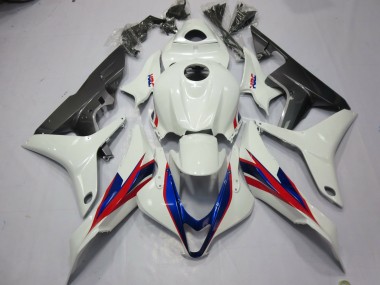 Weiß HRC 2007-2008 Honda CBR600RR Motorrad Verkleidungen