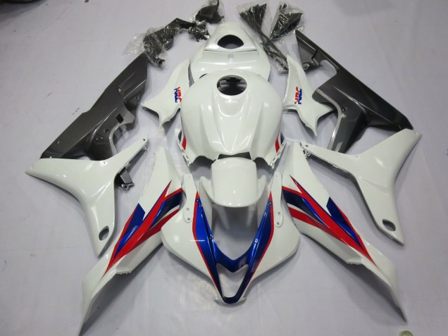 Weiß HRC 2007-2008 Honda CBR600RR Motorrad Verkleidungen Weiß HRC 2007-2008 Honda CBR600RR Motorrad Verkleidungen