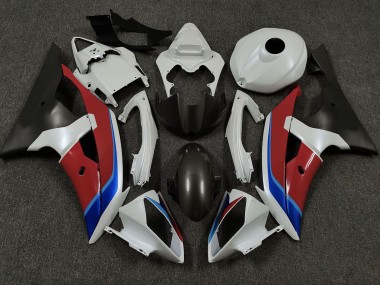 Weiß Rot & Blau 2008-2016 Yamaha R6 Motorrad Verkleidungen