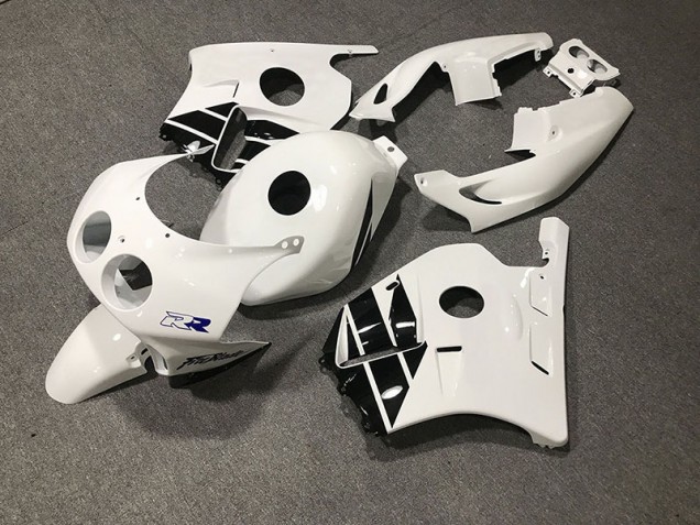 Weiß Schwarz 1990-1998 Honda CBR250RR Motorrad Verkleidungen
