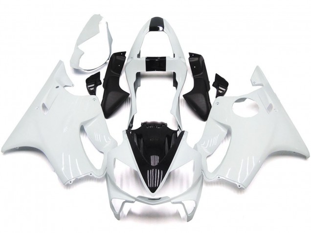 Weiß & Schwarz 2001-2003 Honda CBR600 F4i Motorrad Verkleidungen Weiß & Schwarz 2001-2003 Honda CBR600 F4i Motorrad Verkleidungen