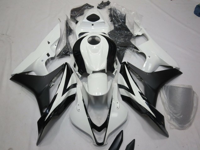 Weiß & Schwarz OEM Stil 2007-2008 Honda CBR600RR Motorrad Verkleidungen Weiß & Schwarz OEM Stil 2007-2008 Honda CBR600RR Motorrad Verkleidungen