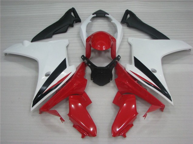 Weiß Schwarz & Rot 2011-2012 Honda CBR600F Motorrad Verkleidungen Weiß Schwarz & Rot 2011-2012 Honda CBR600F Motorrad Verkleidungen