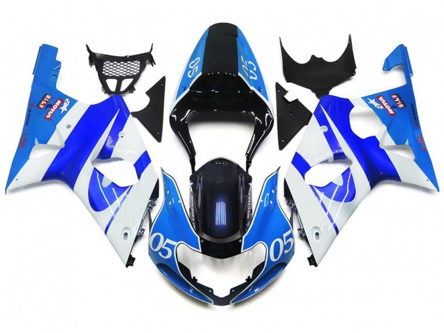 05 Glänzend Blau 2000-2002 Suzuki GSXR 1000 Motorrad Verkleidungen 05 Glänzend Blau 2000-2002 Suzuki GSXR 1000 Motorrad Verkleidungen