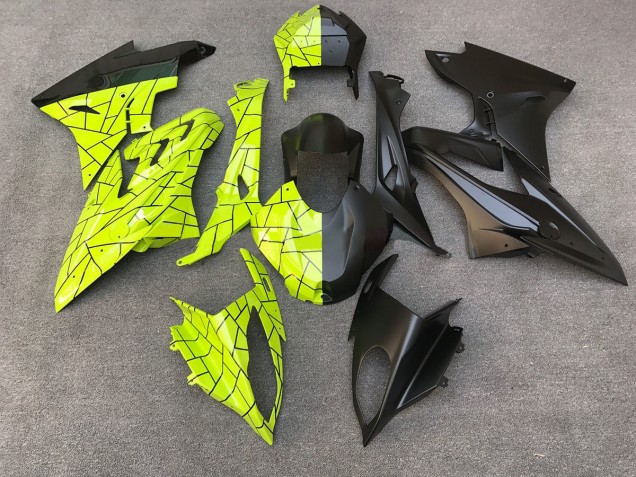 Alien Blau & Weiß 2009-2014 BMW S1000RR Motorrad Verkleidungen Alien Blau & Weiß 2009-2014 BMW S1000RR Motorrad Verkleidungen