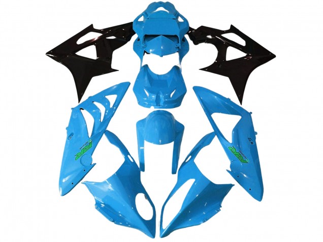 Alien Blau & Weiß 2009-2014 BMW S1000RR Motorrad Verkleidungen Alien Blau & Weiß 2009-2014 BMW S1000RR Motorrad Verkleidungen