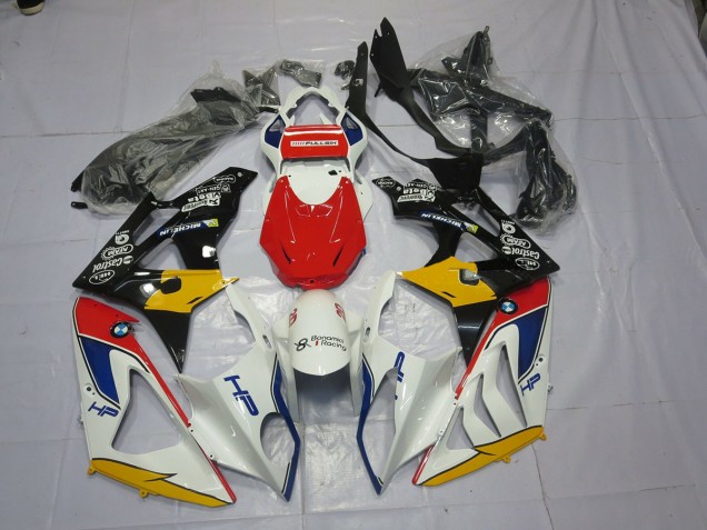 Alien Blau & Weiß 2009-2014 BMW S1000RR Motorrad Verkleidungen Alien Blau & Weiß 2009-2014 BMW S1000RR Motorrad Verkleidungen