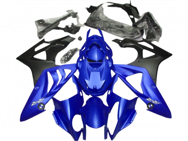 Alien Blau & Weiß 2009-2014 BMW S1000RR Motorrad Verkleidungen Alien Blau & Weiß 2009-2014 BMW S1000RR Motorrad Verkleidungen