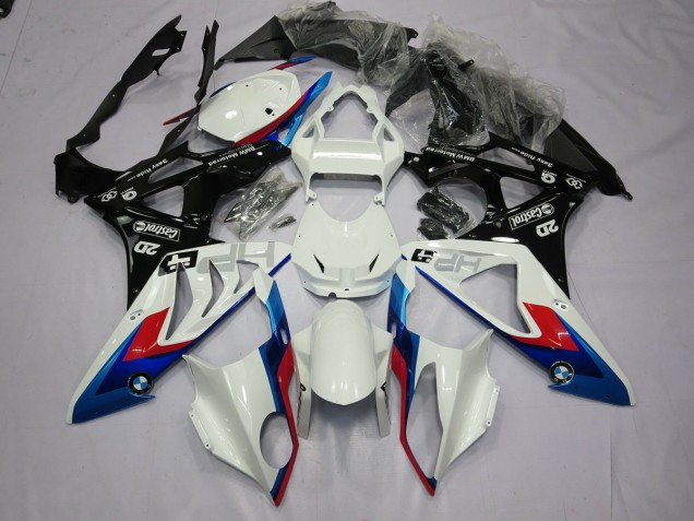 Alien Blau & Weiß 2009-2014 BMW S1000RR Motorrad Verkleidungen Alien Blau & Weiß 2009-2014 BMW S1000RR Motorrad Verkleidungen