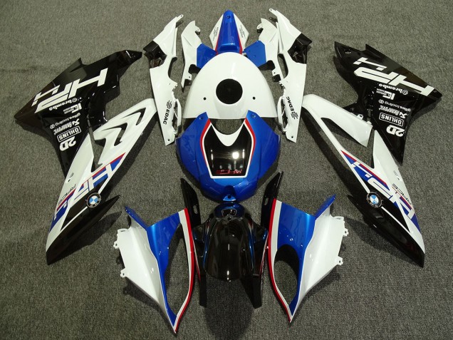 Alien Blau & Weiß 2009-2014 BMW S1000RR Motorrad Verkleidungen Alien Blau & Weiß 2009-2014 BMW S1000RR Motorrad Verkleidungen