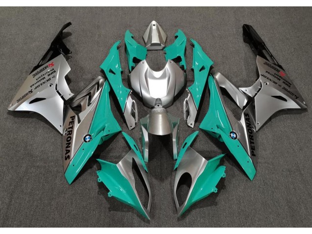 Alien Blau & Weiß 2009-2014 BMW S1000RR Motorrad Verkleidungen Alien Blau & Weiß 2009-2014 BMW S1000RR Motorrad Verkleidungen