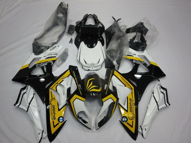 Alien Blau & Weiß 2009-2014 BMW S1000RR Motorrad Verkleidungen Alien Blau & Weiß 2009-2014 BMW S1000RR Motorrad Verkleidungen