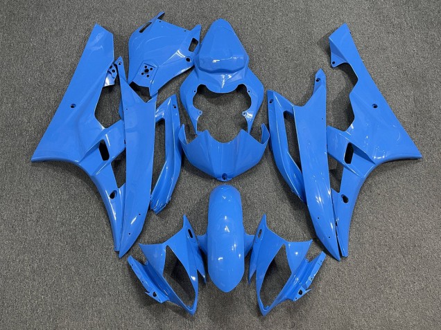 Babyblau 2006-2007 Yamaha R6 Motorrad Verkleidungen Babyblau 2006-2007 Yamaha R6 Motorrad Verkleidungen