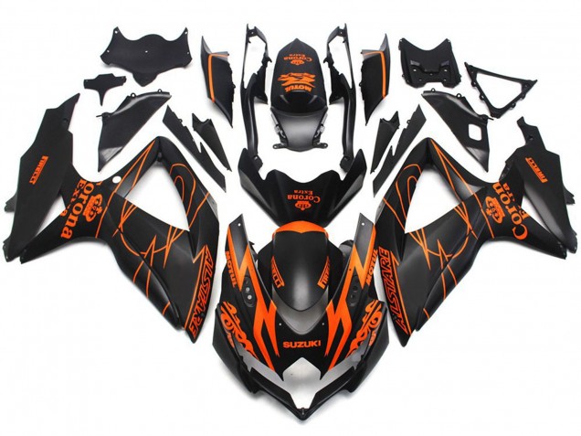 Benutzerdefiniert Matt Corona Spezial 2008-2010 Suzuki GSXR 600-750 Motorrad Verkleidungen Benutzerdefiniert Matt Corona Spezial 2008-2010 Suzuki GSXR 600-750 Motorrad Verkleidungen