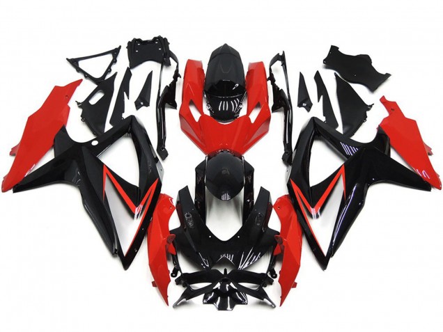 Benutzerdefiniert Rot OEM Stil 2008-2010 Suzuki GSXR 600-750 Motorrad Verkleidungen Benutzerdefiniert Rot OEM Stil 2008-2010 Suzuki GSXR 600-750 Motorrad Verkleidungen