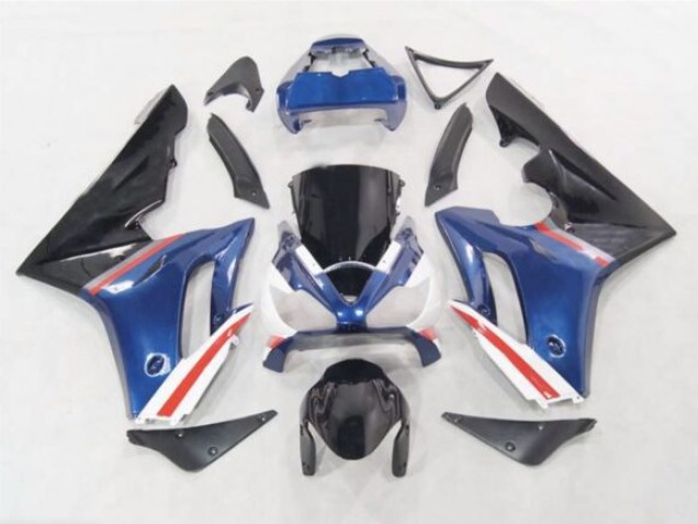 Blau 6 2006-2008 Triumph Daytona 675 Motorrad Verkleidungen Blau 6 2006-2008 Triumph Daytona 675 Motorrad Verkleidungen
