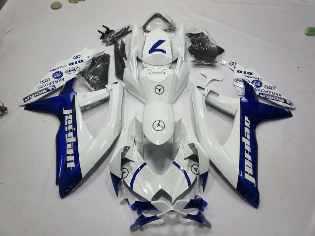 Blau Jordan 2008-2010 Suzuki GSXR 600-750 Motorrad Verkleidungen Blau Jordan 2008-2010 Suzuki GSXR 600-750 Motorrad Verkleidungen