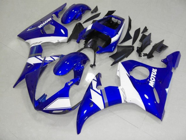 Blau Motul 2005 Yamaha R6 Motorrad Verkleidungen Blau Motul 2005 Yamaha R6 Motorrad Verkleidungen