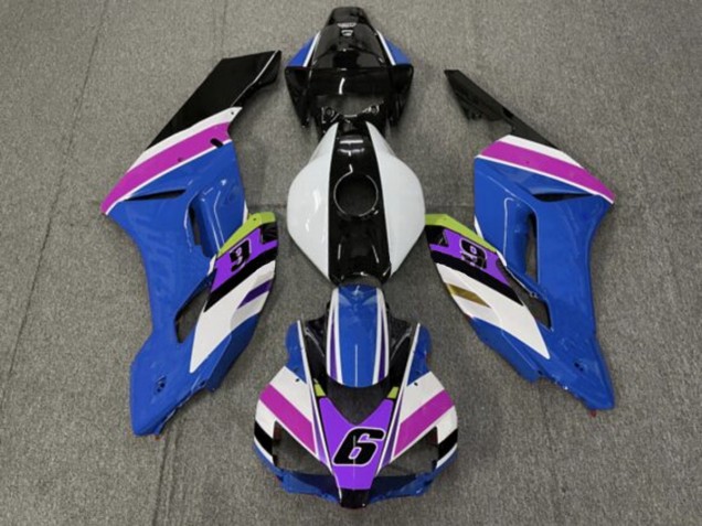 Blau & Schwarz 2004-2005 Honda CBR1000RR Motorrad Verkleidungen Blau & Schwarz 2004-2005 Honda CBR1000RR Motorrad Verkleidungen