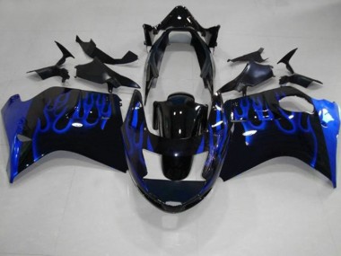 Blaue Flamme 1996-2007 Honda CBR1100XX Motorrad Verkleidungen