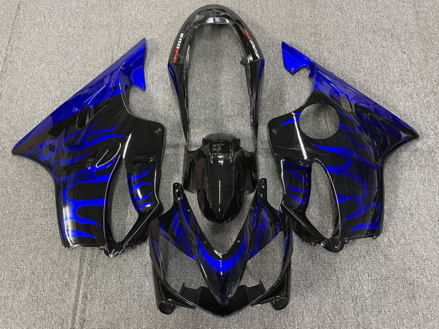 Blaue Flamme 2004-2007 Honda CBR600 F4i Motorrad Verkleidungen Blaue Flamme 2004-2007 Honda CBR600 F4i Motorrad Verkleidungen