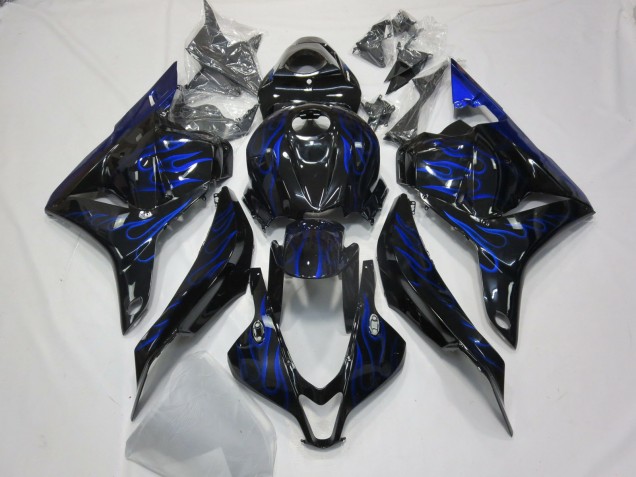 Blaue Flamme 2009-2012 Honda CBR600RR Motorrad Verkleidungen Blaue Flamme 2009-2012 Honda CBR600RR Motorrad Verkleidungen