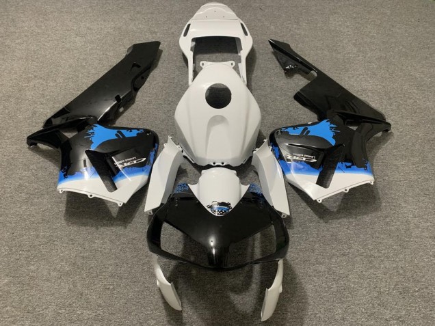 Blaue Spritzer 2003-2004 Honda CBR600RR Motorrad Verkleidungen Blaue Spritzer 2003-2004 Honda CBR600RR Motorrad Verkleidungen