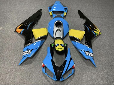 Blauer Hai 2006-2007 Honda CBR1000RR Motorrad Verkleidungen