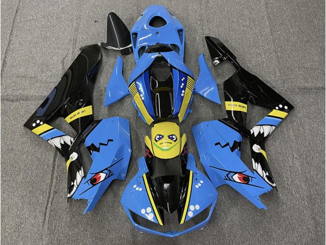 Blauer Hai 2013-2023 Honda CBR600RR Motorrad Verkleidungen Blauer Hai 2013-2023 Honda CBR600RR Motorrad Verkleidungen
