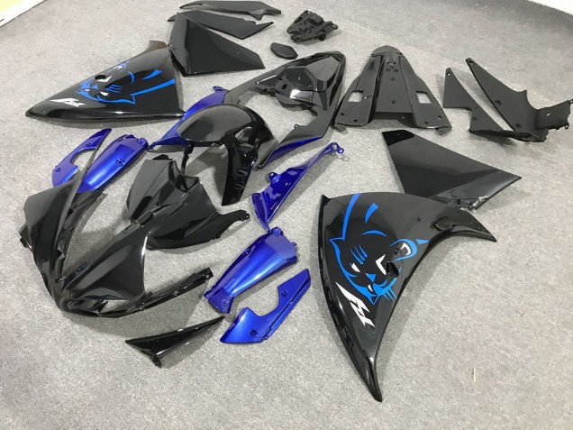 Blauer Panther 2009-2011 Yamaha R1 Motorrad Verkleidungen Blauer Panther 2009-2011 Yamaha R1 Motorrad Verkleidungen