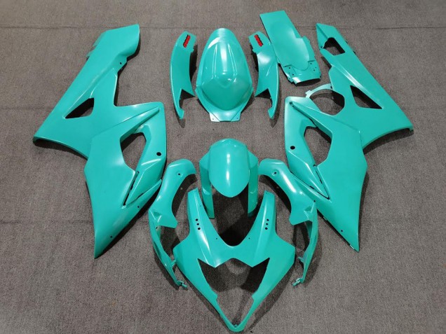 Blaugrün 2005-2006 Suzuki GSXR 1000 Motorrad Verkleidungen Blaugrün 2005-2006 Suzuki GSXR 1000 Motorrad Verkleidungen