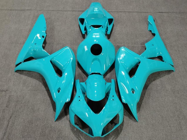 Blaugrün 2006-2007 Honda CBR1000RR Motorrad Verkleidungen Blaugrün 2006-2007 Honda CBR1000RR Motorrad Verkleidungen