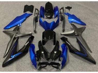 Blaugrün 2008-2010 Suzuki GSXR 600-750 Motorrad Verkleidungen
