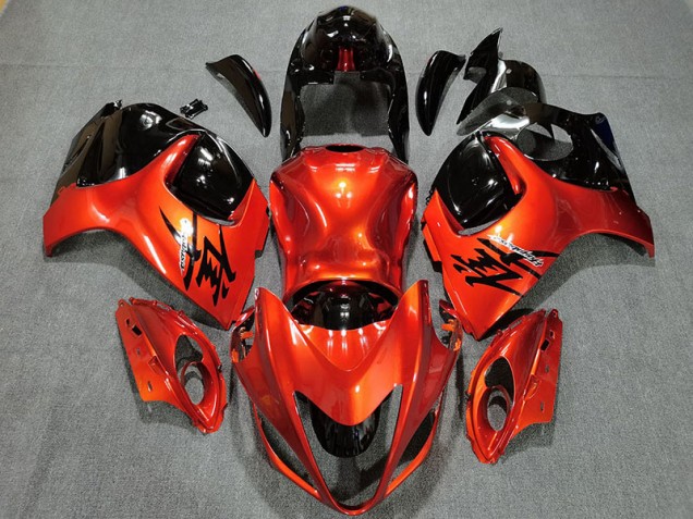 Candy Orange & Glänzend Schwarz 2008-2020 Suzuki GSXR 1300 Motorrad Verkleidungen Candy Orange & Glänzend Schwarz 2008-2020 Suzuki GSXR 1300 Motorrad Verkleidungen