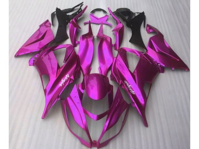 Candy Pink Glänzend 2016-2019 Kawasaki ZX10R Motorrad Verkleidungen Candy Pink Glänzend 2016-2019 Kawasaki ZX10R Motorrad Verkleidungen
