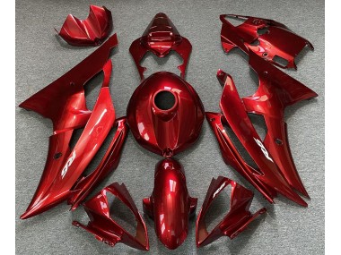 Candy Rot 2008-2016 Yamaha R6 Motorrad Verkleidungen