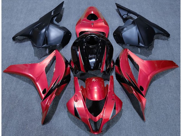 Candy Rot 2009-2012 Honda CBR600RR Motorrad Verkleidungen