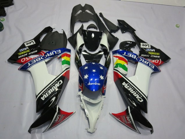 Carrera 2008-2010 Kawasaki ZX10R Motorrad Verkleidungen Carrera 2008-2010 Kawasaki ZX10R Motorrad Verkleidungen