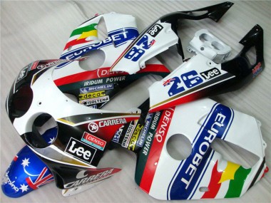 Carrera Eurobet 1990-1998 Honda CBR250RR Motorrad Verkleidungen