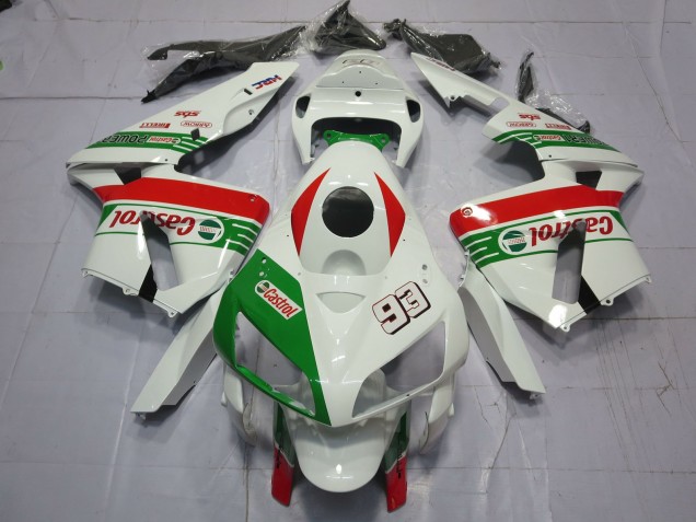 Castrol 2005-2006 Honda CBR600RR Motorrad Verkleidungen Castrol 2005-2006 Honda CBR600RR Motorrad Verkleidungen