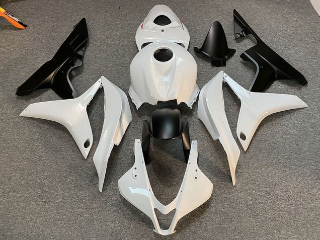 Clean Weiß & Schwarz 2007-2008 Honda CBR600RR Motorrad Verkleidungen Clean Weiß & Schwarz 2007-2008 Honda CBR600RR Motorrad Verkleidungen