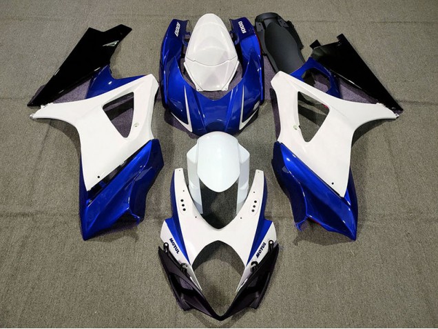 Custom Design Blau 2007-2008 Suzuki GSXR 1000 Motorrad Verkleidungen Custom Design Blau 2007-2008 Suzuki GSXR 1000 Motorrad Verkleidungen
