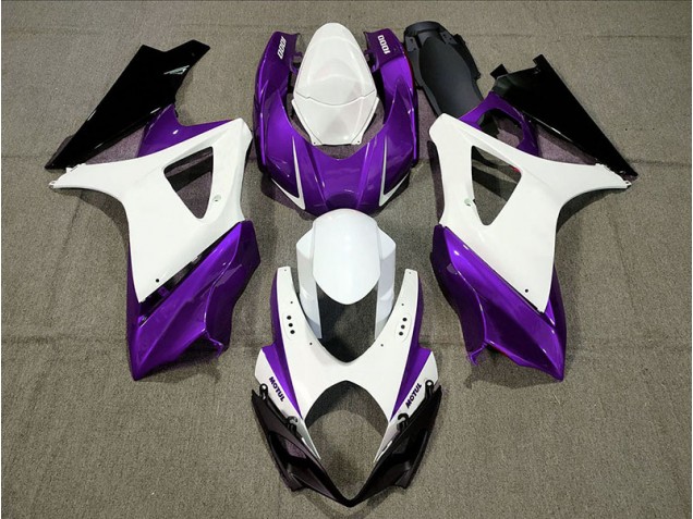 Custom Design Lila 2007-2008 Suzuki GSXR 1000 Motorrad Verkleidungen Custom Design Lila 2007-2008 Suzuki GSXR 1000 Motorrad Verkleidungen