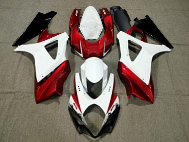 Custom Design Rot 2007-2008 Suzuki GSXR 1000 Motorrad Verkleidungen Custom Design Rot 2007-2008 Suzuki GSXR 1000 Motorrad Verkleidungen