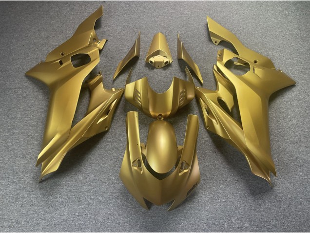 Custom Gold 2017-2021 Yamaha R6 Motorrad Verkleidungen Custom Gold 2017-2021 Yamaha R6 Motorrad Verkleidungen