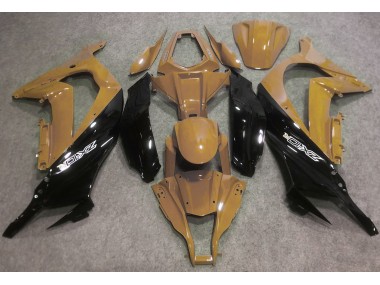 Desert Tan & Schwarz 2016-2019 Kawasaki ZX10R Motorrad Verkleidungen