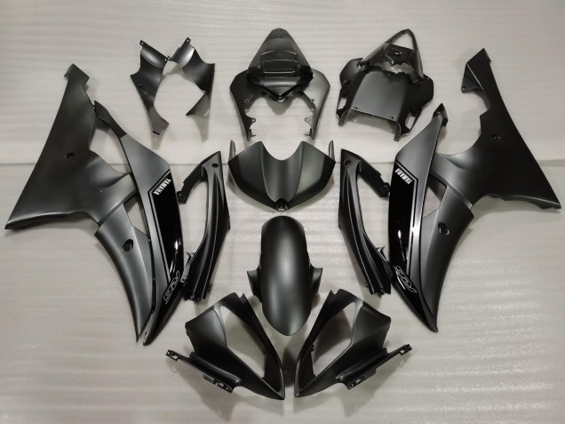 Doppelschwarz 2008-2016 Yamaha R6 Motorrad Verkleidungen
